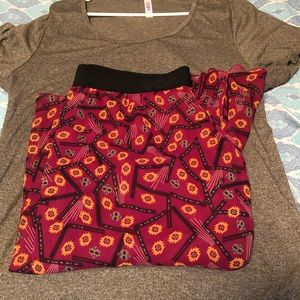 Lola skirt with shirt